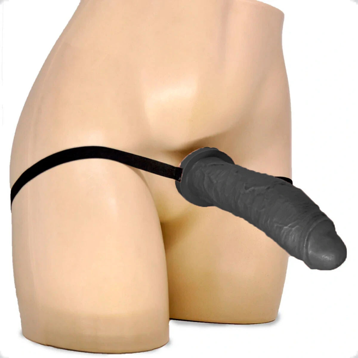 Capa Peniana Monster com Cinta em Silicone Rígido 21 x 5 cm
