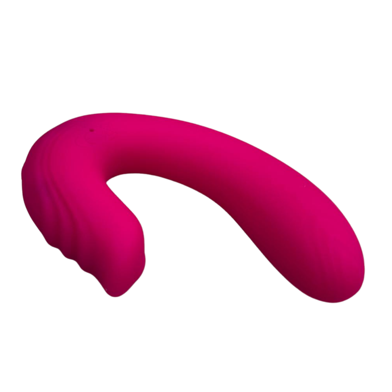 Vibrador com estimulador clitoriano por aplicativo