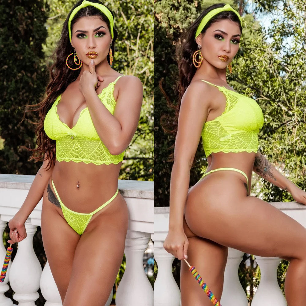 Conjunto Sensual Cropped Leticia