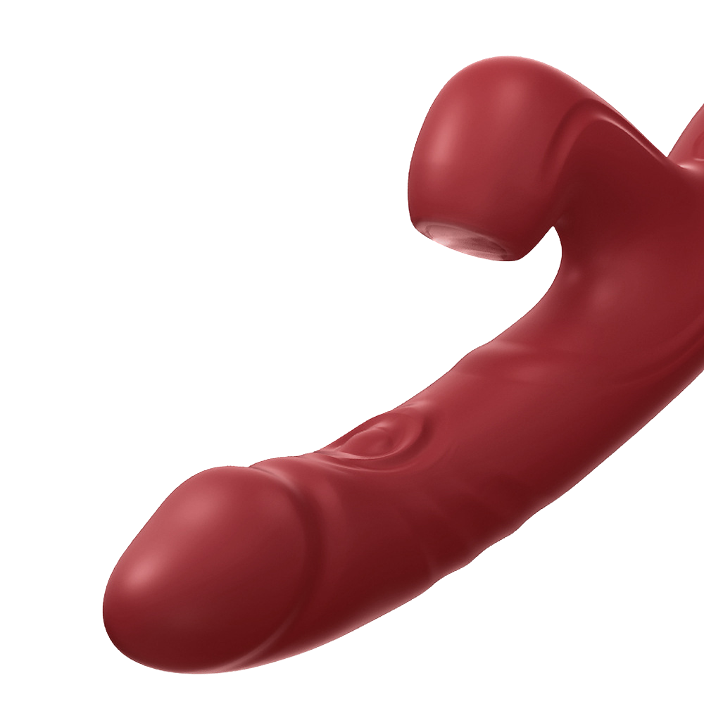 Vibrador com pulsação ondas de pressão e múltiplas vibrações