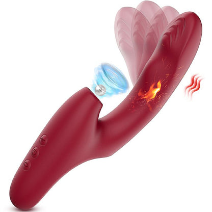 Vibrador de Ponto G e Clitóris com Pulsação e Dedilhar - SI