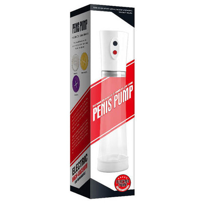 Bomba Peniana Elétrica Recarregável Penis Pump High-Vacuum com 3 Anéis Penianos