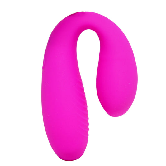 Estimulador Duplo em Silicone Macio Pulsador de Clitóris com Controle