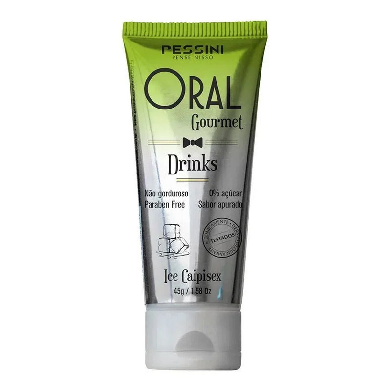 ORAL GOURMET DRINKS GEL COMESTÍVEL 45G PESSINI