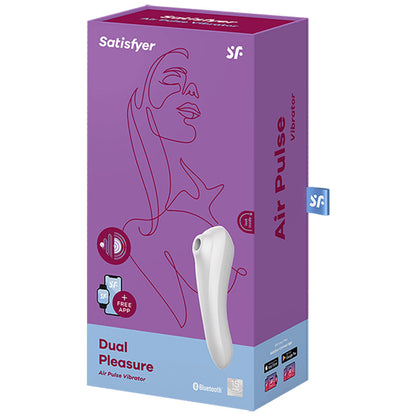 Estimulador de Clitóris 2 em 1 Satisfyer Dual Pleasure Recarregável