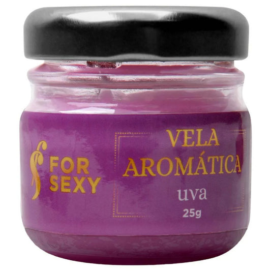 Vela Aromática Massagem Beijável 25g For Sexy