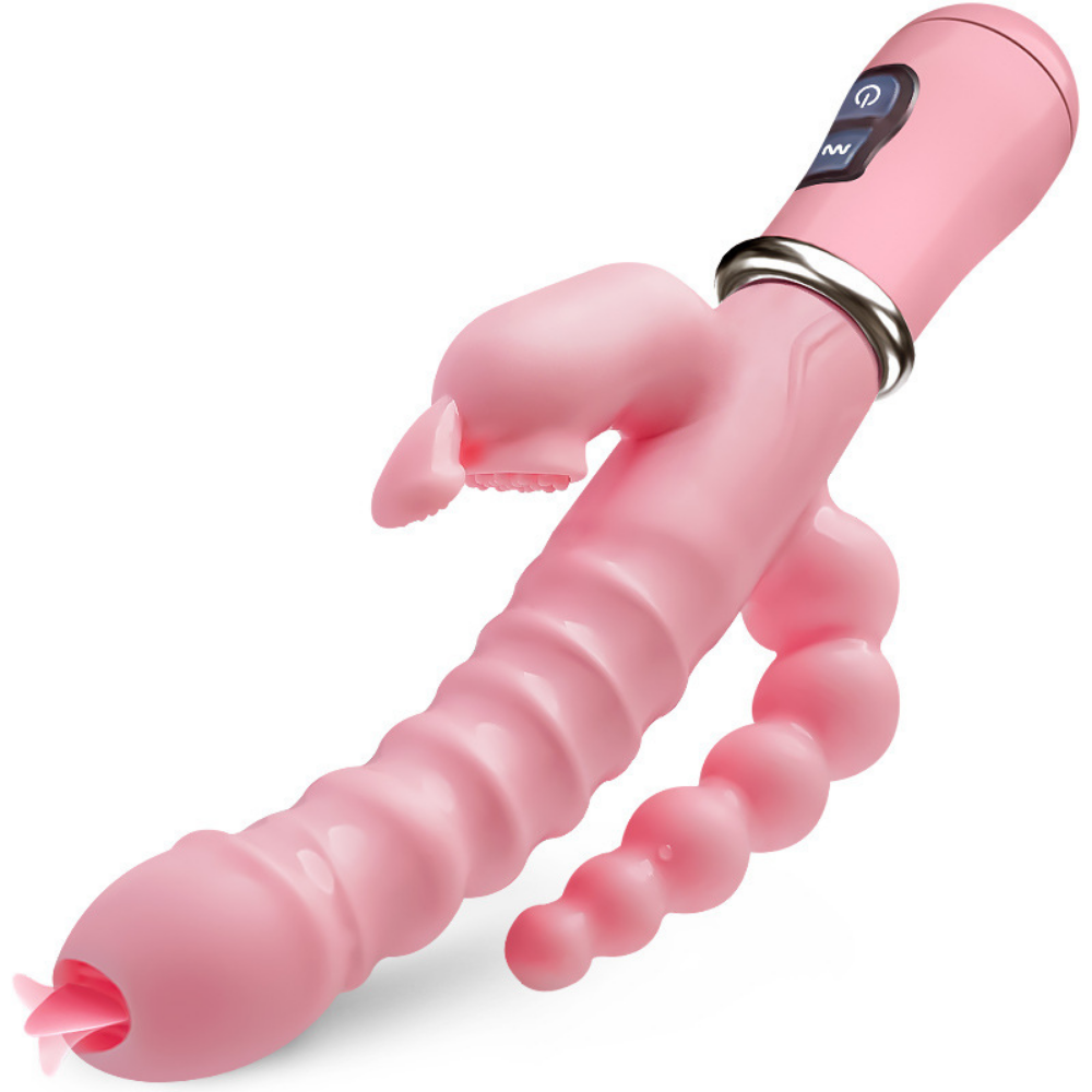 Vibrador estimulação tripla – Recarregável