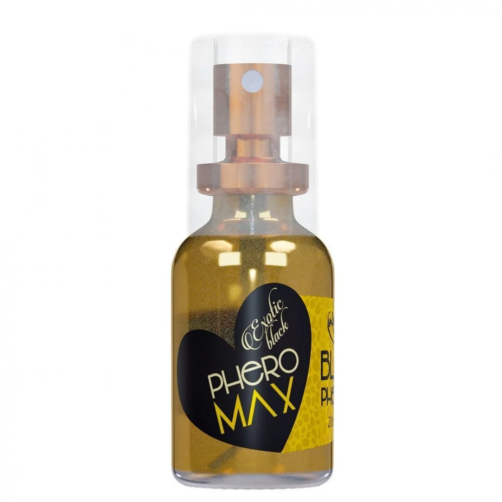 PERFUME PHERO MAX EXOTIC BLACK 20ML LA PIMIENTA