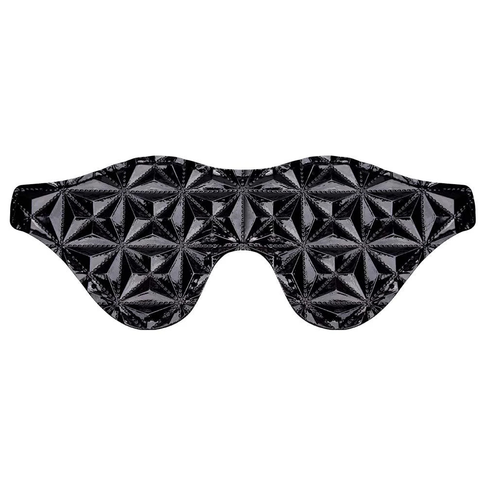 Venda Para Olhos Couro Diamante Youvibe Vipmix