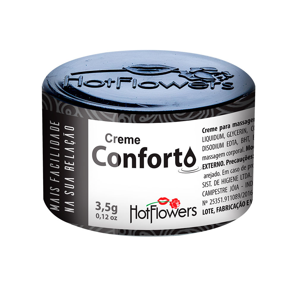 Creme anestésico Conforto 3,5gr Hot Flowers