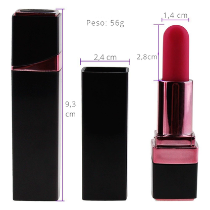 Vibrador em formato de batom