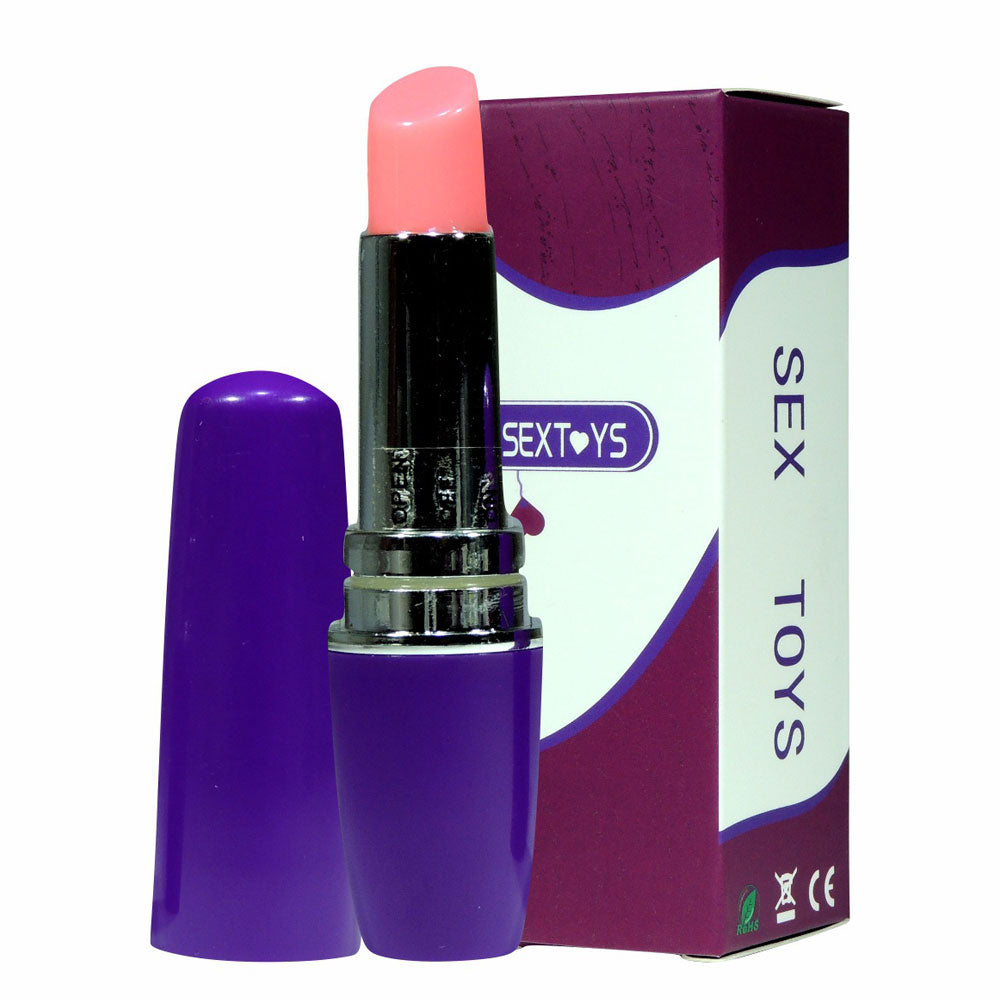 Mini Vibrador em Formato de Batom