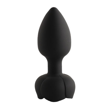 Plug anal com Led em silicone com vibrador e Controle Remoto