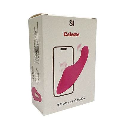 Vibrador de Calcinha - À Longa distância App - Celeste