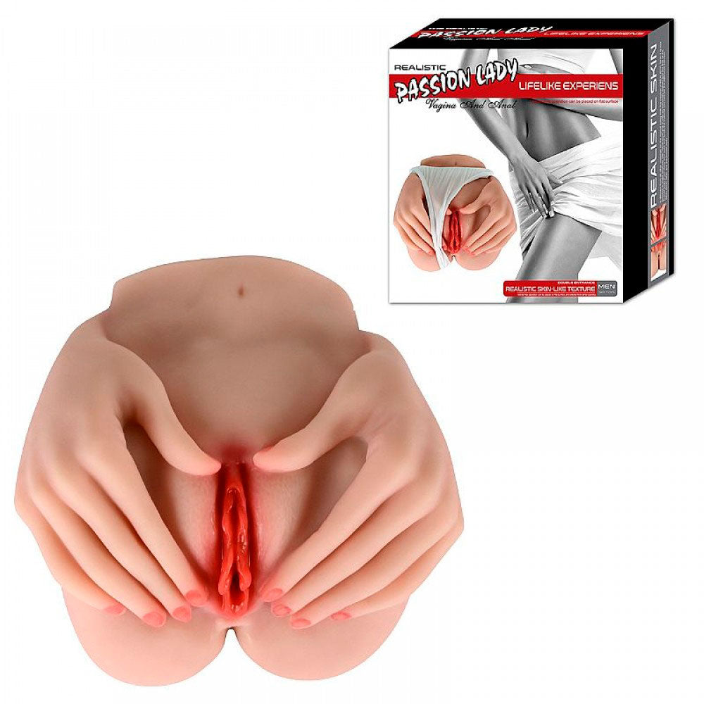 Masturbador Vagina e Ânus Com Mãos - Sexy Lady Realistic