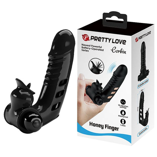 Dedeira com Vibrador Carbin Pretty Love
