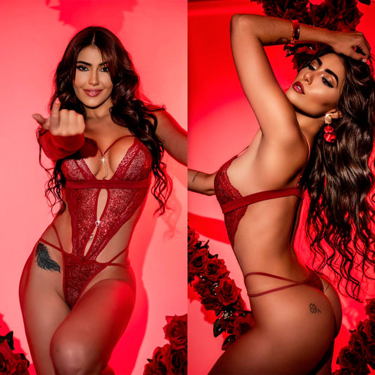 Body em Tule Diamante - Chamego