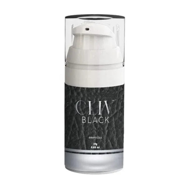 Gel Facilitador Anal Com Ácido Hialurônico e Mentol Cliv Black