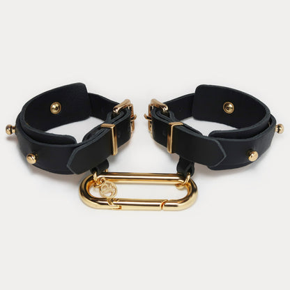 Algema Ajustável Myrina Couro com Metal - Coleção Sado-Maso Secret Play