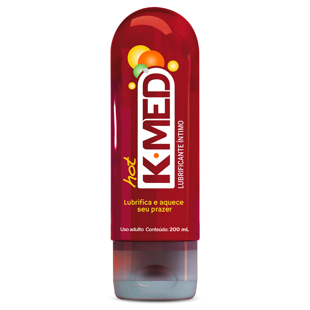 K-Med Hot: Gel Lubrificante Íntimo com Sensação de Calor 200ml