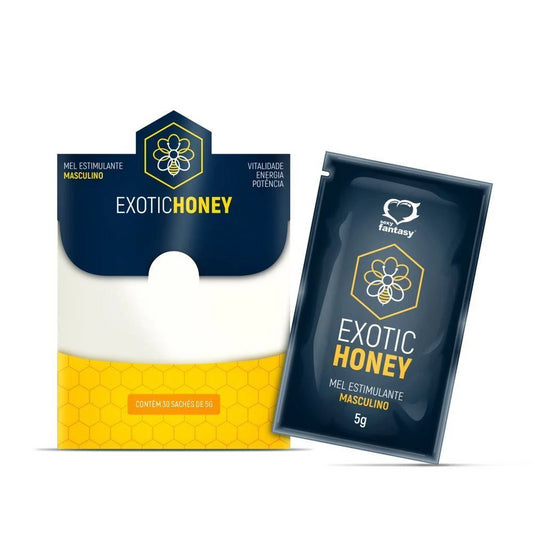 EXOTIC HONEY MEL SACHÊ ESTIMULANTE MASCULINO 5G SEXY FANTASY
