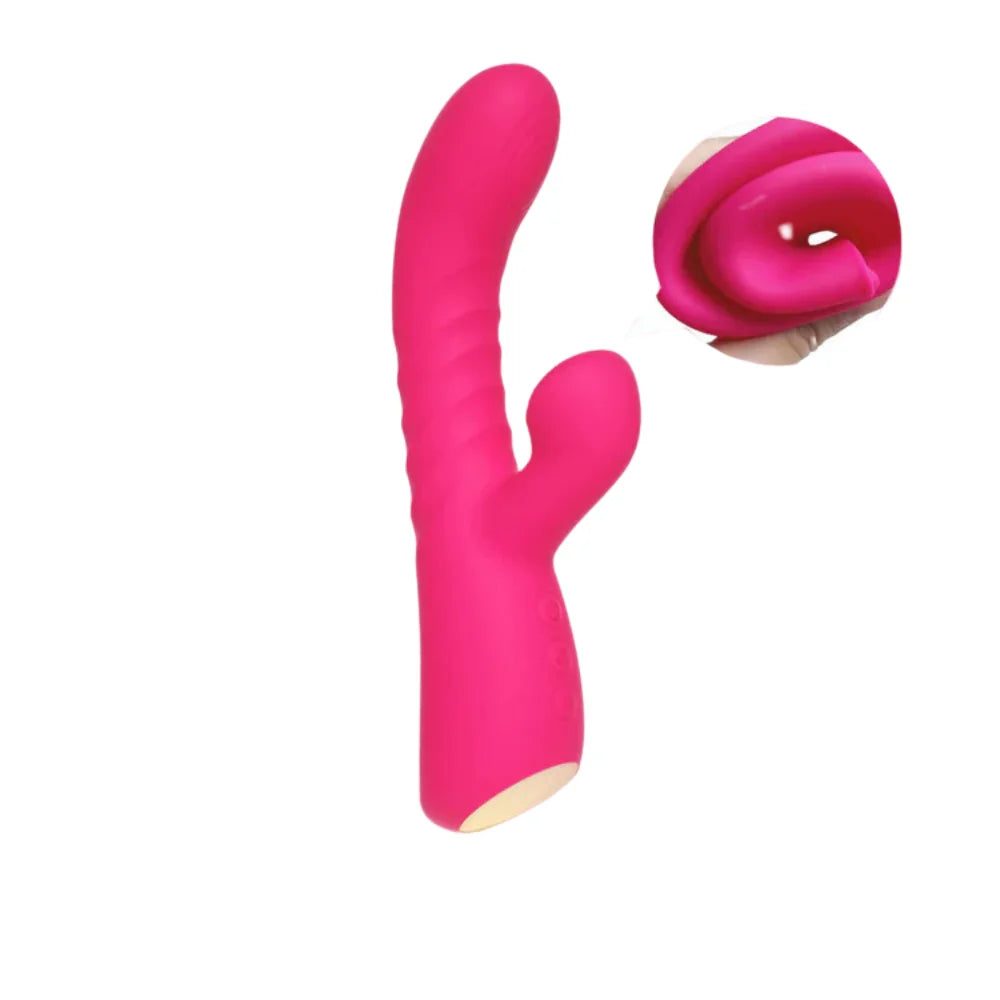 Vibrador Estimulador 3 em 1 com aquecimento