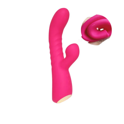 Vibrador Estimulador 3 em 1 com aquecimento