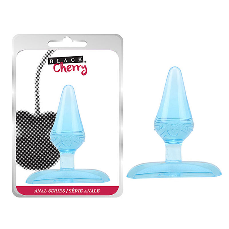 Mini Plug Anal Translúcido 7 cm - Black Cherry
