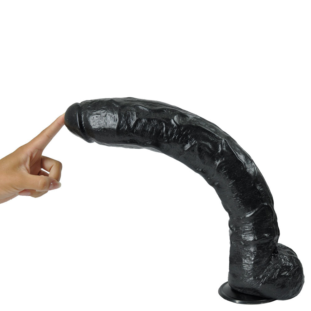 Prótese em Silicone Intruder Tamanho Gigante com Ventosa 43 cm x 5,5 cm