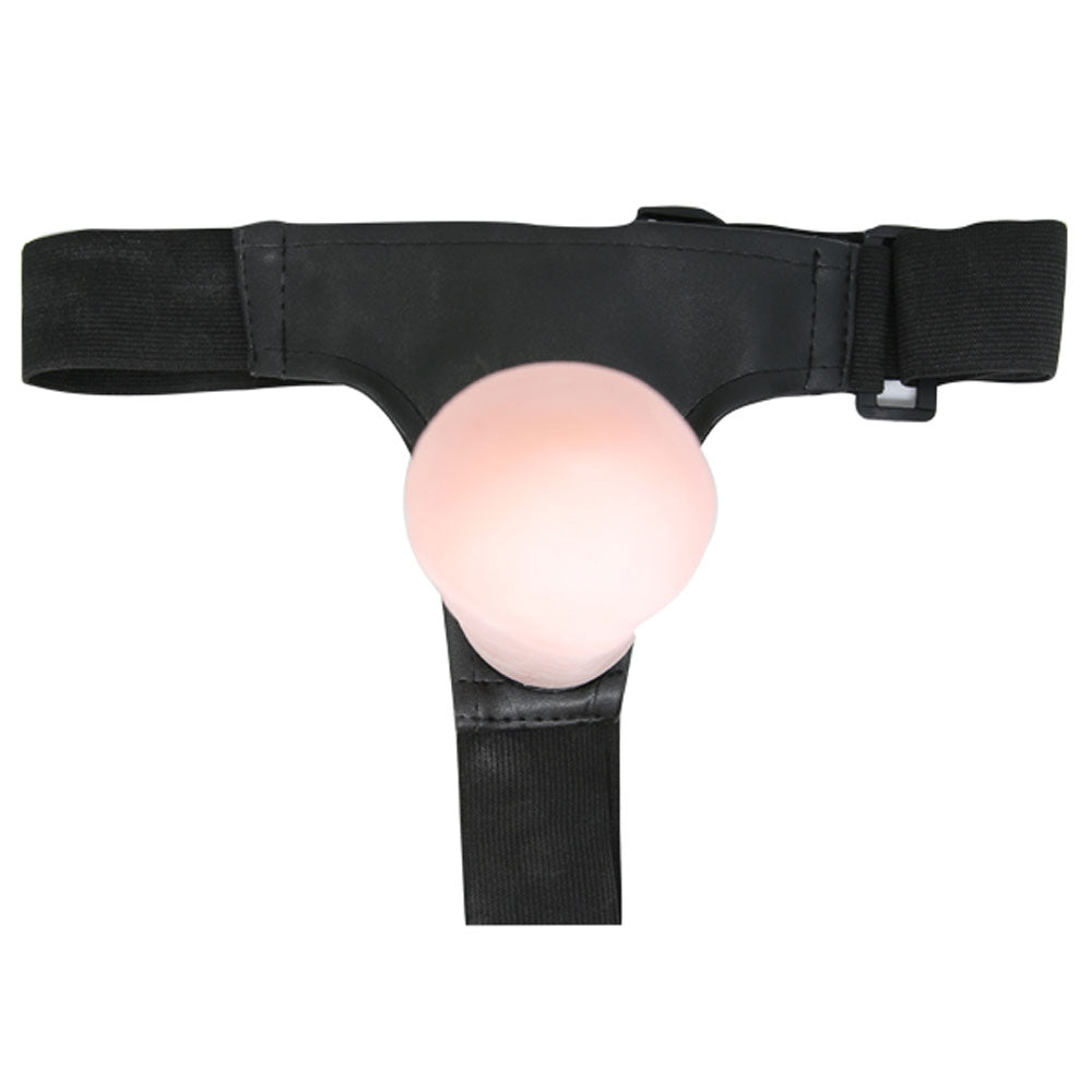 Cinta em Elastano com Pênis Articulável em Cyberskin Ultra Passionate Harness 22 cm x 4,5 cm