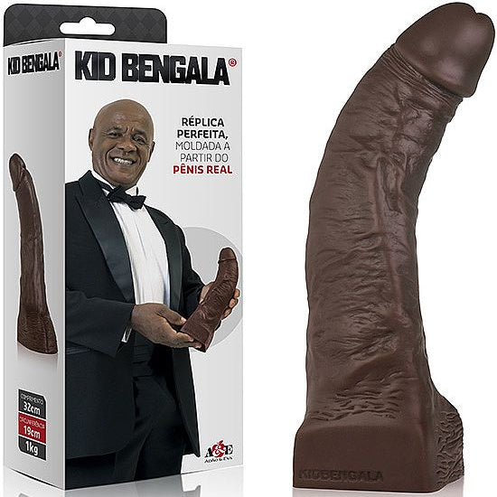 Pênis Kid Bengala - Réplica Perfeita Moldada a Partir do Pênis Real 32cm