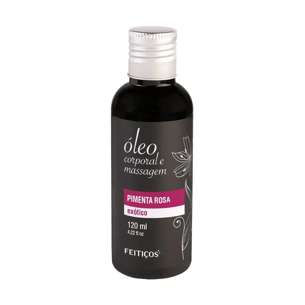 Óleo de Massagem Corporal 120ml Feitiços Aromáticos
