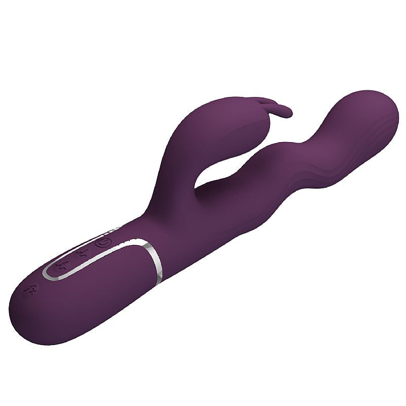 Vibrador de Ponto G e clitóris com Ondulação - Lourse