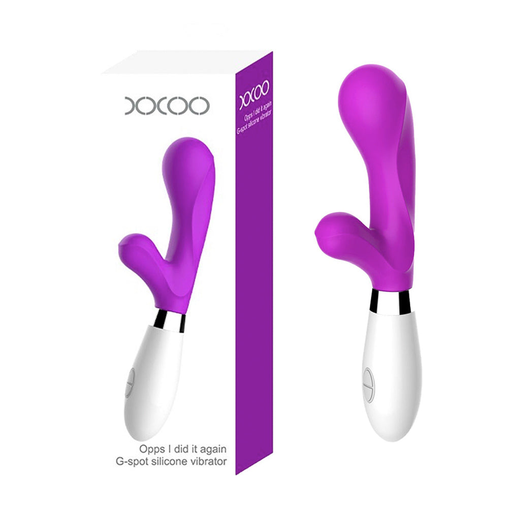Vibrador Estimulador de Ponto G e Clitoriano com 10 modos de Vibração