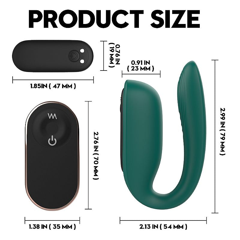 Vibrador de Casal - Baud - S - Hande