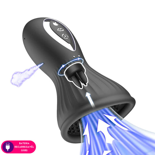 Sugador Vaginal - Bomba de Vácuo em Silicone Toque Aveludado