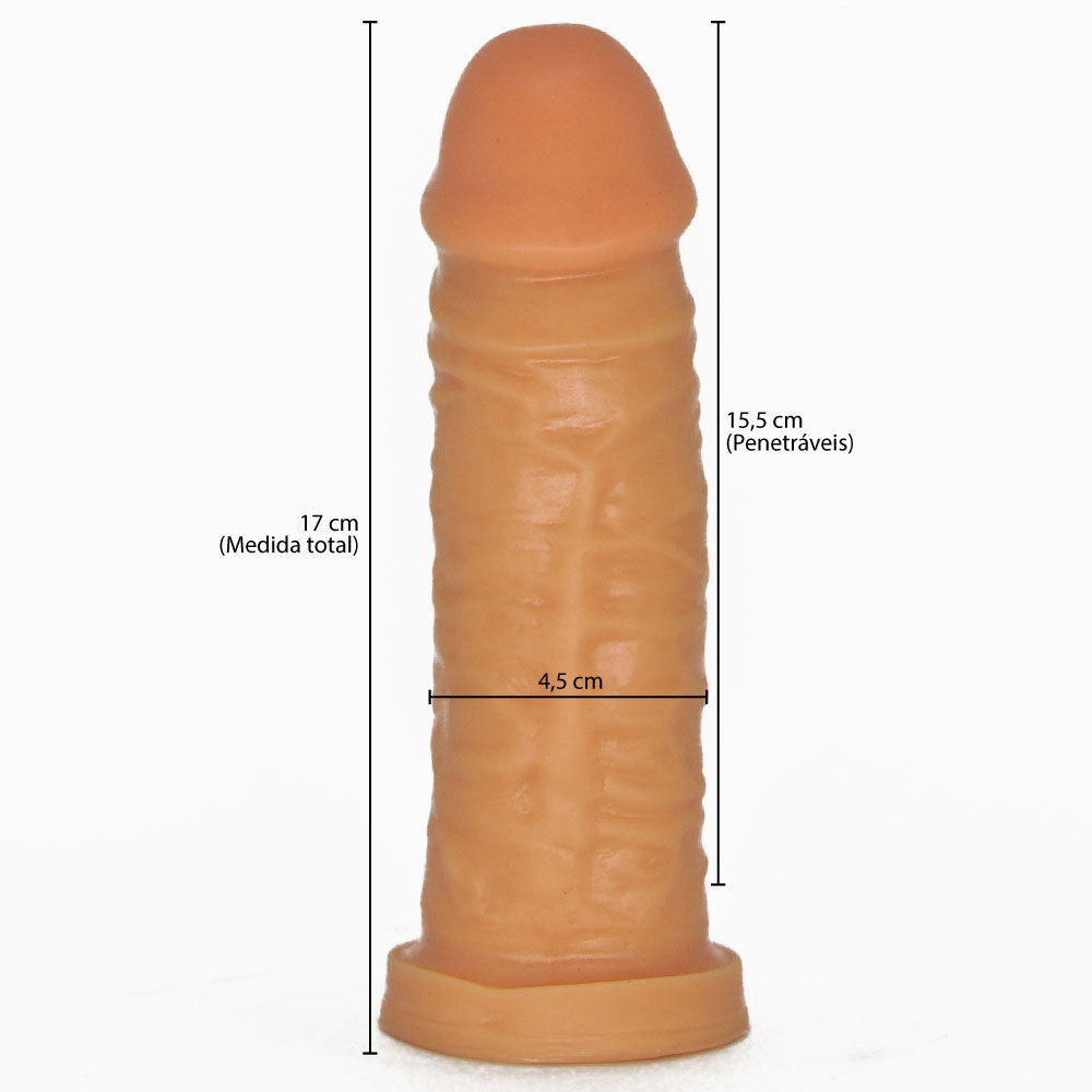 Pênis Big Bobby 17 cm x 4,5 cm