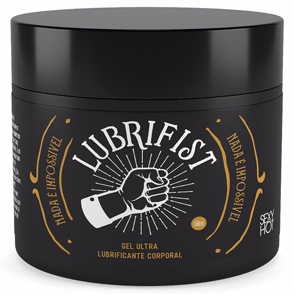 Lubrifist Gel Ultra Lubrificante Corporal Para A Prática do Fisting Fuck 500g