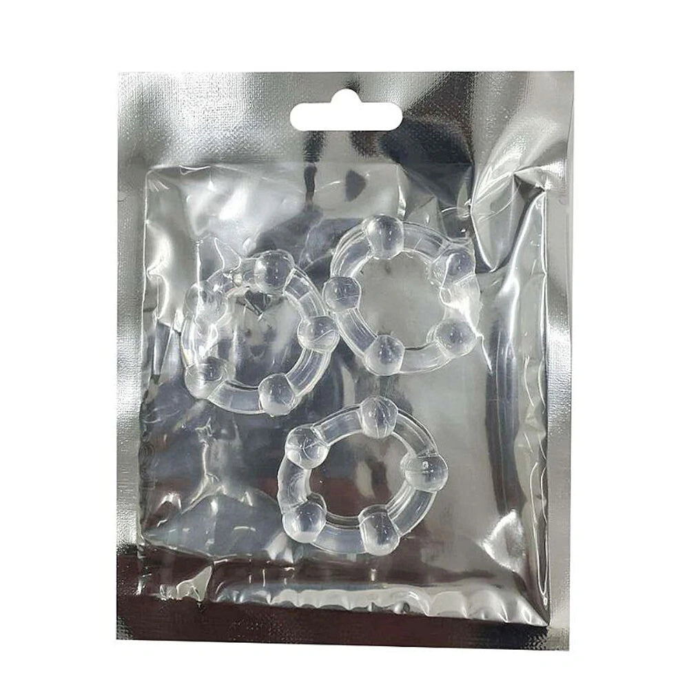 Anel Peniano - Kit com 3 Unidades