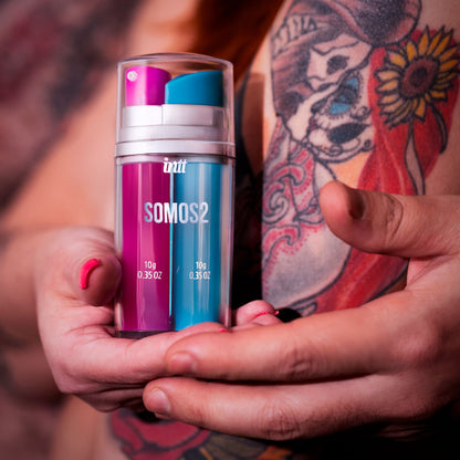 Kit Gel para Casais Excitante e Prolongador - Somos2 - INTT