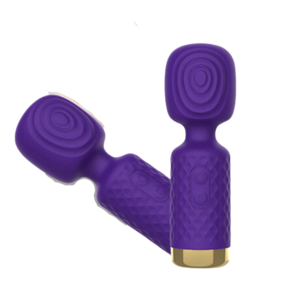 Mini Massageador Varinha Mágica com Toque Aveludado