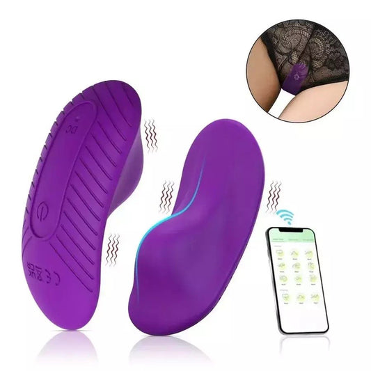 Vibrador Estimulador de Calcinha com Controle por Aplicativo