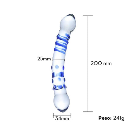 Plug anal vidro