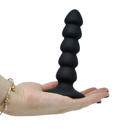 Plug Anal em Silicone com Base com Ventosa 14 cm x 3 cm - ALGER - S-hande