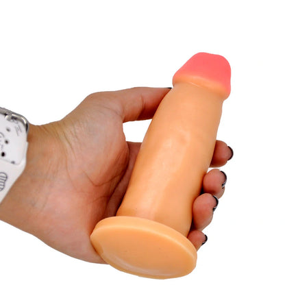 Cinta Peniana com Dildo em Silicone Small 14 x 3,5 cm
