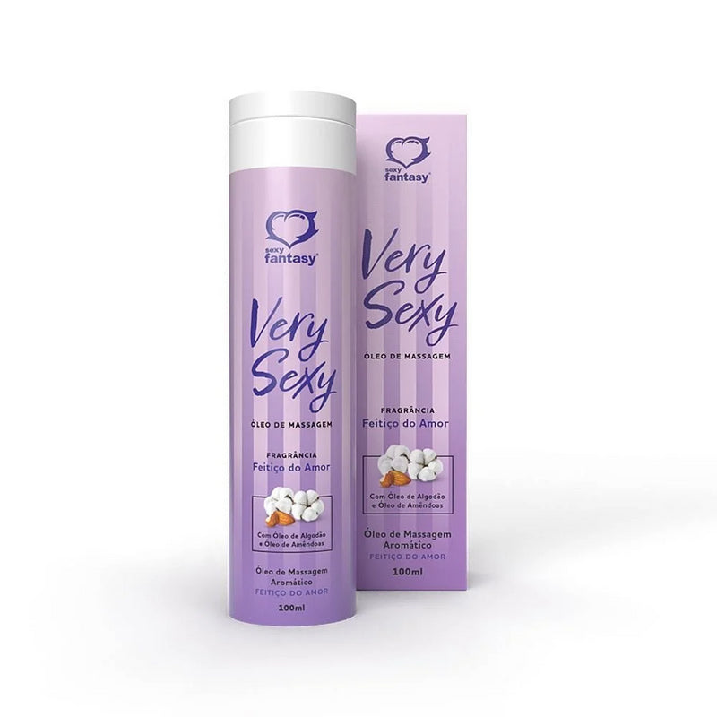 VERY SEXY ÓLEO DE MASSAGEM FEITIÇO DO AMOR 100ML SEXY FANTASY