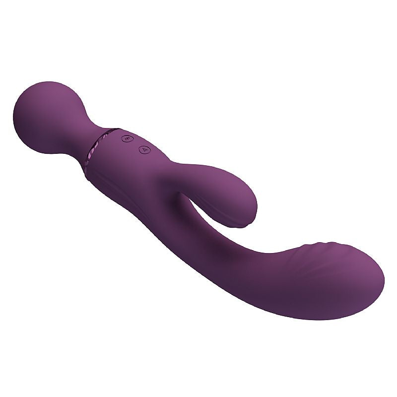 Vibrador de Ponto G e Clitóris com 3 Motores - All Rounder