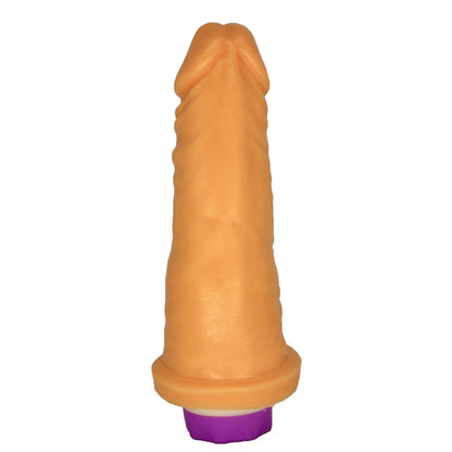 Pênis Cyberskin com Vibrador Multivelocidade 16 cm x 3,5 cm