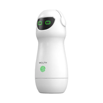 Masturbador Formato de Lanterna com Boca / Vibração e Voz - S Robot - SI
