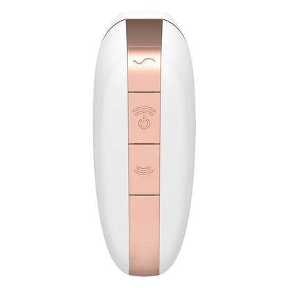Vibrador Estimulador Clitoriano Satisfyer Love Triangle Branco